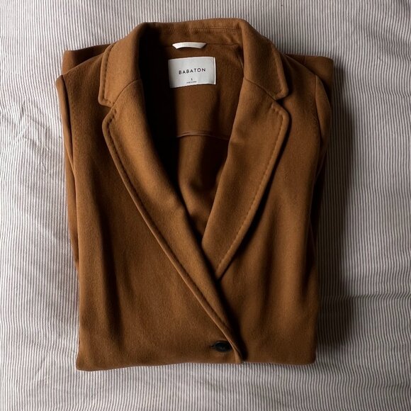 New Aritzia Babaton STEDMAN WOOL COAT - Picture 2 of 10